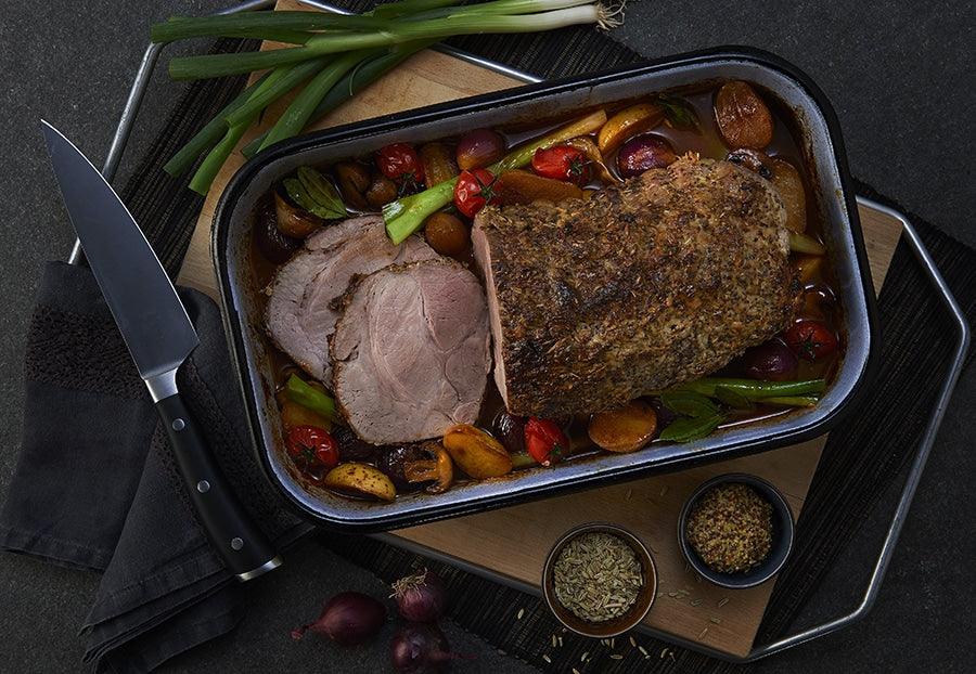 Rôti de porc aux herbes de Provence