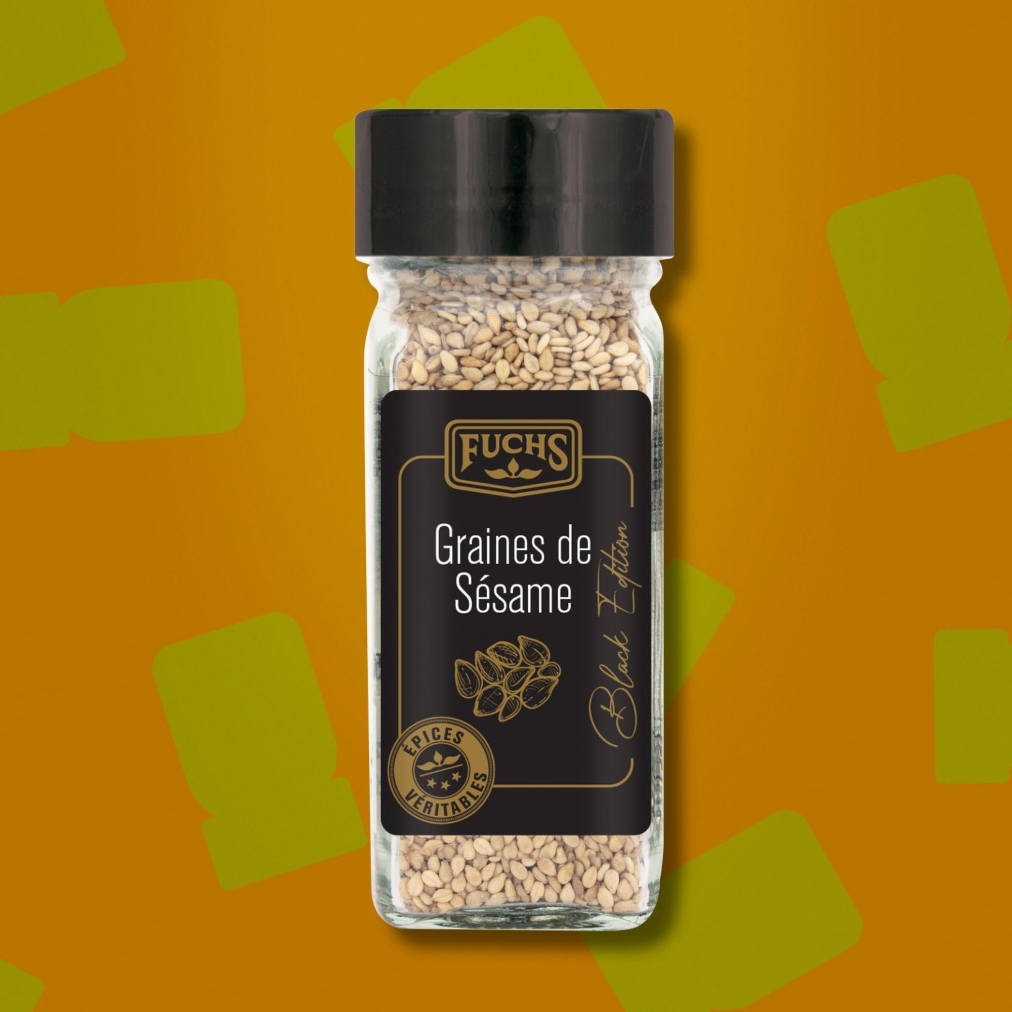 GRAINES DE SESAME - 52G BLACK EDITION FUCHS