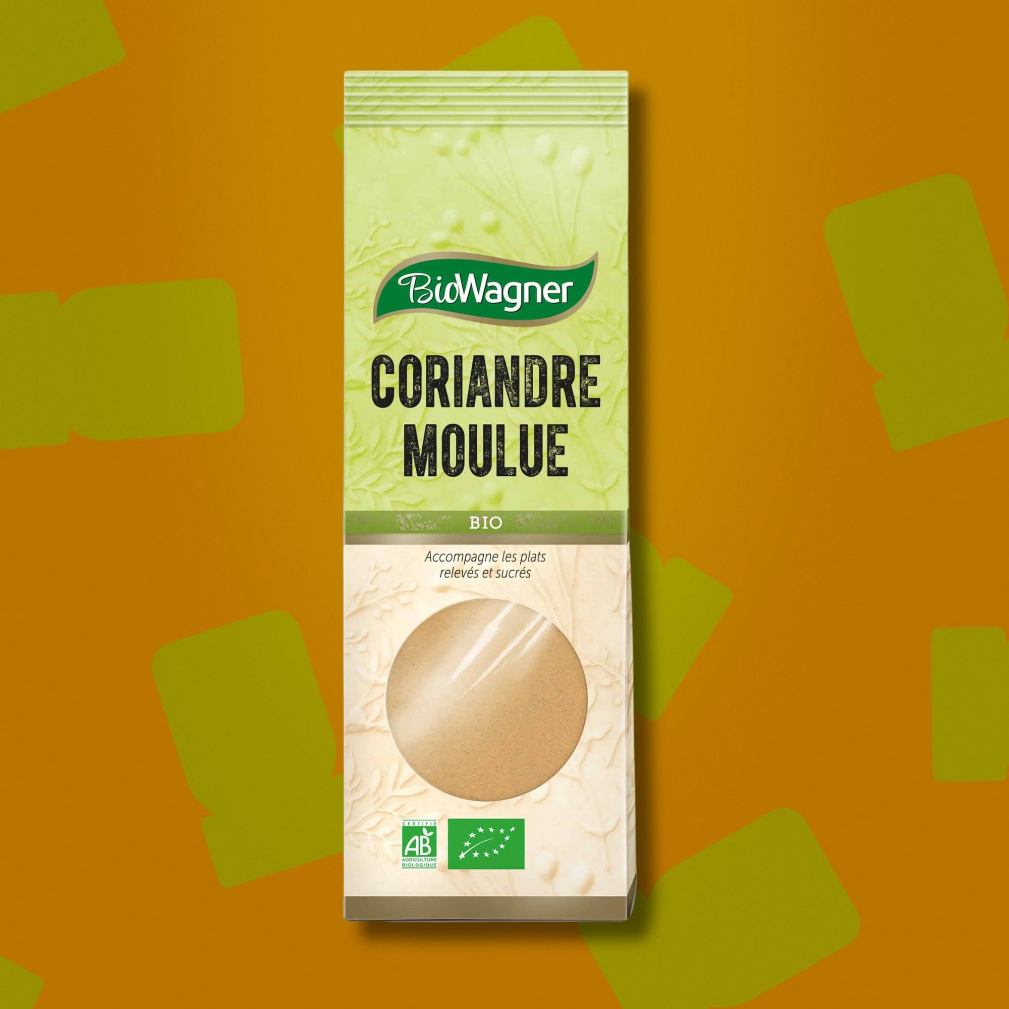 CORIANDRE MOULUE SACHET - 45G BIOWAGNER